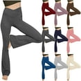 thumbnail image 1 of Viadha Women's High Waisted Yoga Pants Stretch Yoga Leggings Fitness Running Gym Sports Full Length Active Pants, 1 of 6