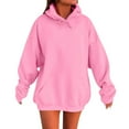 thumbnail image 1 of Viadha Womens Oversized Hoodies Cute Sweatshirts Solid Hooded Pullover Tops Sweaters Casual Comfy Fall Fashion Outfits Clothes, 1 of 8