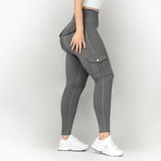 Viadha Yoga Leggings High Waist High Elasticity Yoga Pants with Pockets, Workout Running Yoga Leggings for Women