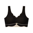 thumbnail image 1 of Viadha push up bras for women Push-up Non-slip Lace Flower Surface Beautiful Back Seamless Push-up One-piece Bra Without Steel Ring, 1 of 3