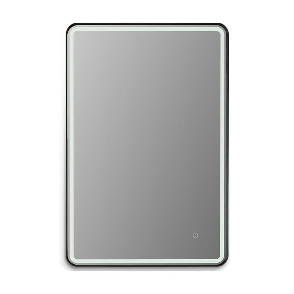 Viaggi 36" x 24" Silver and Gold LED Bathroom Vanity Mirror