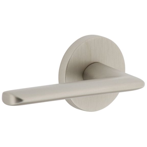 Viaggio Clobrz_Dd Circolo Solid Brass Non-Turning Two-Sided Dummy Lever Set - Nickel