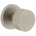 thumbnail image 1 of Viaggio 624615 Circolo Solid Brass Non-Turning One-Sided Dummy Door Knob - Nickel, 1 of 7