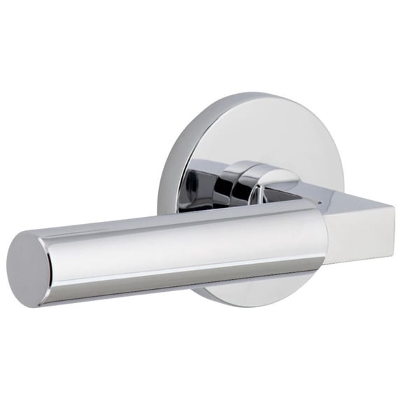 Viaggio Clocon-Sth_Sd_Lh Circolo Left Handed Solid Brass Non-Turning One-Sided Dummy Door