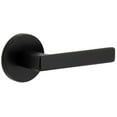 thumbnail image 1 of Viaggio Clolus_Prv_238_Rh Circolo Right Handed Solid Brass Privacy Door Lever Set - Black, 1 of 7