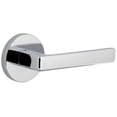 thumbnail image 1 of Viaggio 622932 Circolo Right Handed Solid Brass Privacy Door Lever Set - Chrome, 1 of 7