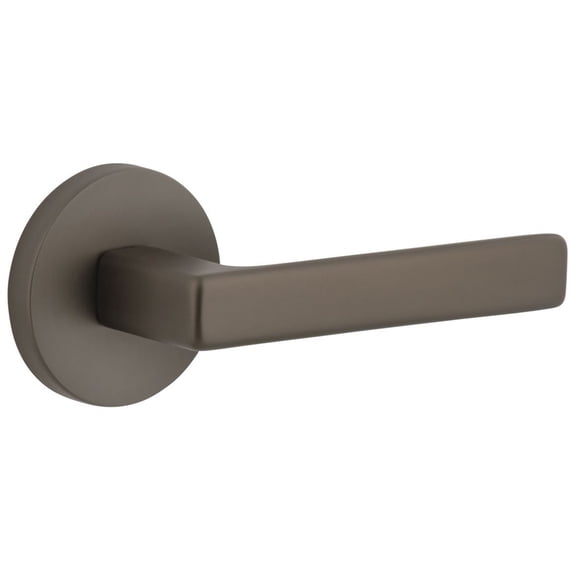 Viaggio 625243 Circolo Right Handed Solid Brass Non-Turning One-Sided Dummy Door Lever -