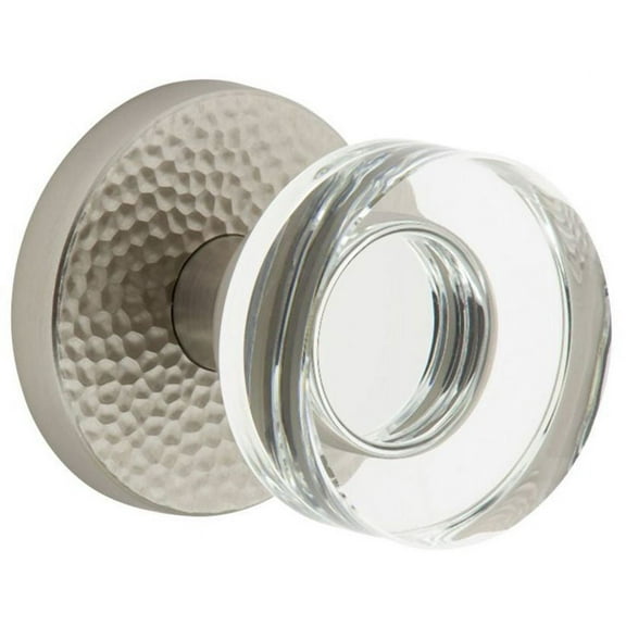 Viaggio Clomhmclc_Dd Circolo Hammered Solid Brass Non-Turning Two-Sided Dummy Knob Set -