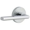 thumbnail image 1 of Viaggio Clomhmmil_Psg_238_Lh Circolo Hammered Left Handed Solid Brass Passage Door Lever, 1 of 7