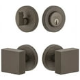 thumbnail image 1 of Viaggio Clomhmqad_Combo_238 Motivo Solid Brass Single Cylinder Keyed Entry Door Knob Set, 1 of 7