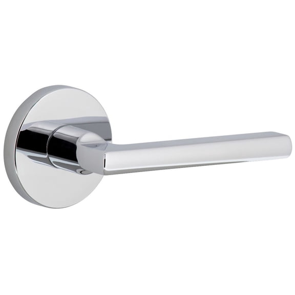 Viaggio 623532 Circolo Right Handed Solid Brass Privacy Door Lever Set - Chrome