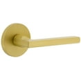 thumbnail image 1 of Viaggio Clomil_Psg_234_Rh Circolo Right Handed Solid Brass Passage Door Lever Set - Brass, 1 of 7