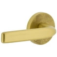 thumbnail image 1 of Viaggio Clomlnbll_Psg_234_Lh Motivo Left Handed Solid Brass Passage Door Lever Set - Brass, 1 of 7