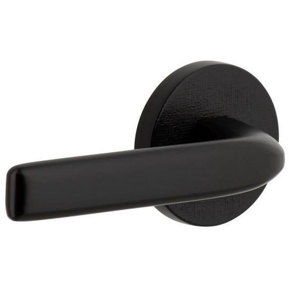 Viaggio Clomlnbll_Psg_238_Lh Motivo Left Handed Solid Brass Passage Door Lever Set - Black