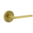 thumbnail image 1 of Viaggio Clomlnbrz_Prv_234_Rh Motivo Right Handed Solid Brass Privacy Door Lever Set -, 1 of 7