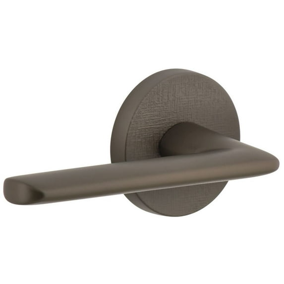 Viaggio Clomlnbrz_Psg_238_Lh Motivo Left Handed Solid Brass Passage Door Lever Set -