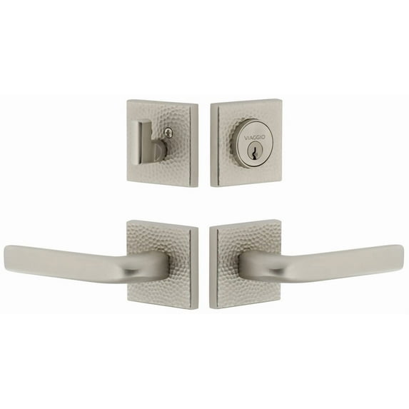 Viaggio Qadmhmbll_Combo_234_Lh Motivo Left Handed Solid Brass Single Cylinder Keyed Entry