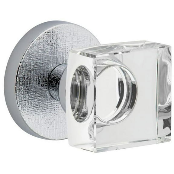 Viaggio Clomlnqdc_Psg_238 Motivo Solid Brass Passage Door Knob Set - Chrome