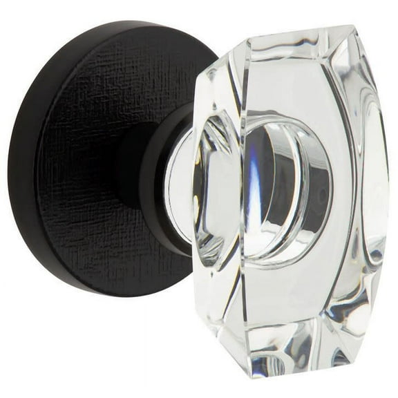 Viaggio Clomlnsta_Dd Motivo Solid Brass Non-Turning Two-Sided Dummy Door Knob Set - Black