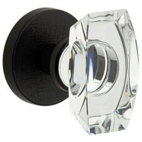 Viaggio Clomlnsta_Dd Motivo Solid Brass Non-Turning Two-Sided Dummy Door Knob Set - Black