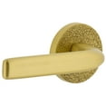 thumbnail image 1 of Viaggio Clomltbll_Prv_238_Lh Motivo Left Handed Solid Brass Privacy Door Lever Set - Brass, 1 of 7