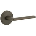 thumbnail image 1 of Viaggio Clomltbrz_Prv_238_Rh Motivo Right Handed Solid Brass Privacy Door Lever Set -, 1 of 7