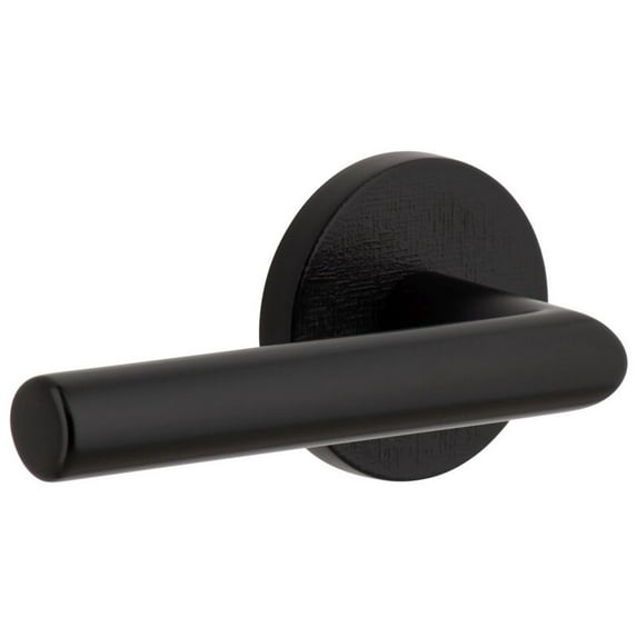 Viaggio Clomlnmod_Dd Motivo Solid Brass Non-Turning Two-Sided Dummy Door Lever Set - Black