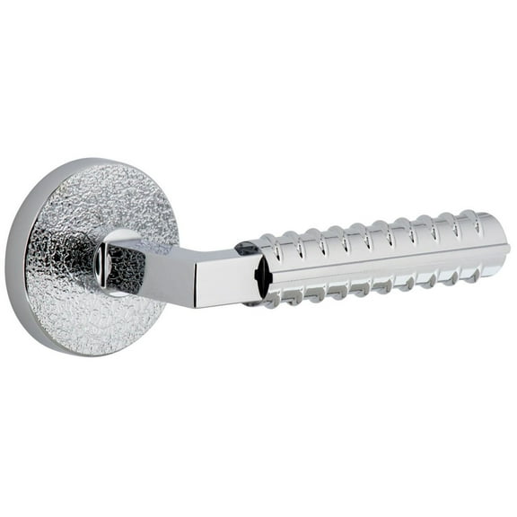 Viaggio Clomltcon-Reb_Prv_238_Rh Motivo Right Handed Solid Brass Privacy Door Lever Set -