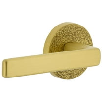 Viaggio Clomltlus_Prv_238_Lh Motivo Left Handed Solid Brass Privacy Door Lever Set - Brass