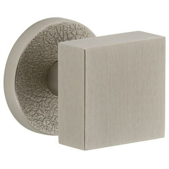 Viaggio Clomltqad_Psg_234 Motivo Solid Brass Passage Door Knob Set - Nickel