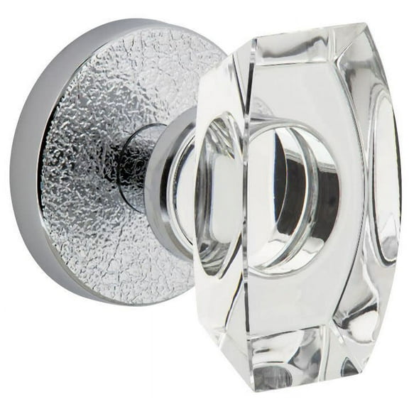 Viaggio Clomltsta_Dd Motivo Solid Brass Non-Turning Two-Sided Dummy Door Knob Set - Chrome