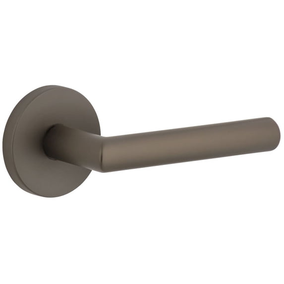 Viaggio 620684 Circolo Right Handed Solid Brass Passage Door Lever Set - MultiColor