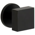 thumbnail image 1 of Viaggio Cloqad_Prv_234 Circolo Solid Brass Privacy Door Knob Set - Black, 1 of 7