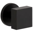 thumbnail image 1 of Viaggio 620330 Circolo Solid Brass Passage Door Knob Set - Black, 1 of 7