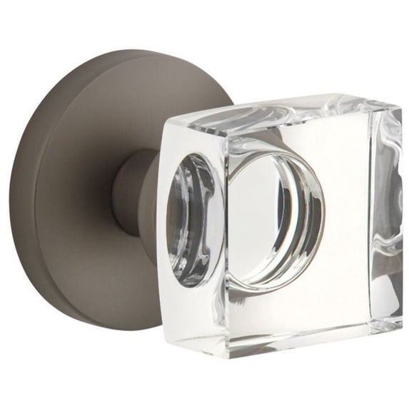 Viaggio 620358 Circolo Solid Brass Passage Door Knob Set - MultiColor