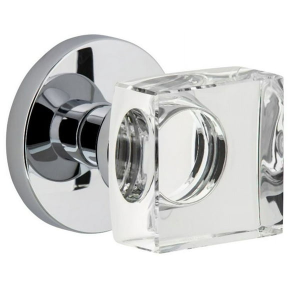 Viaggio Cloqdc_Psg_238 Circolo Solid Brass Passage Door Knob Set - Chrome