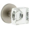 thumbnail image 1 of Viaggio Cloqdc_Sd Circolo Solid Brass Non-Turning One-Sided Dummy Door Knob - Nickel, 1 of 7