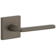 thumbnail image 1 of Viaggio Qadbrz_Prv_234_Rh Quadrato Right Handed Solid Brass Privacy Door Lever Set -, 1 of 7