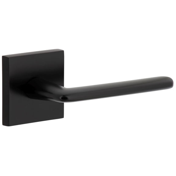 Viaggio 625441 Quadrato Right Handed Solid Brass Non-Turning One-Sided Dummy Door Lever -