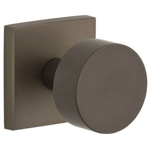 Viaggio Qadclo_Prv_234 Quadrato Solid Brass Privacy Door Knob Set - MultiColor