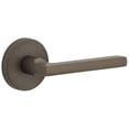 thumbnail image 1 of Viaggio Qadcon-Sth_Prv_234_Rh Quadrato Right Handed Solid Brass Privacy Door Lever Set -, 1 of 7