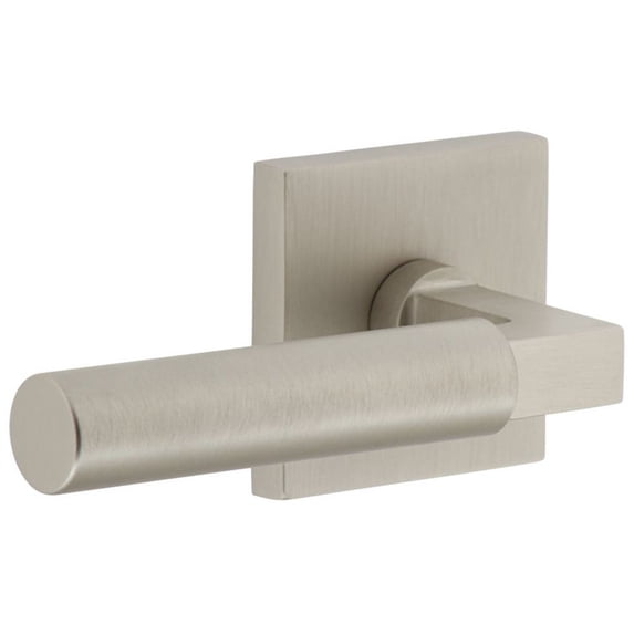 Viaggio Qadcon-Sth_Psg_234_Lh Quadrato Left Handed Solid Brass Passage Door Lever Set -