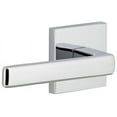 thumbnail image 1 of Viaggio Qadlus_Prv_238_Lh Quadrato Left Handed Solid Brass Privacy Door Lever Set - Chrome, 1 of 7