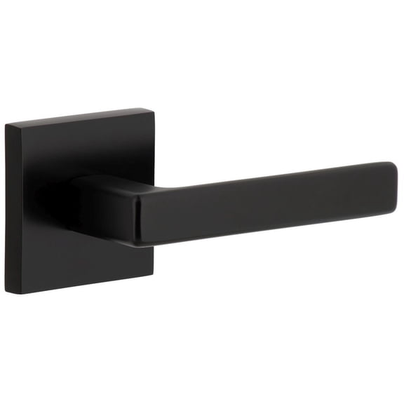 Viaggio 625491 Quadrato Right Handed Solid Brass Non-Turning One-Sided Dummy Door Lever -