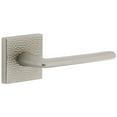 thumbnail image 1 of Viaggio Qadmhmbrz_Psg_234_Rh Quadrato Hammered Right Handed Solid Brass Passage Door Lever, 1 of 7