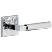 Viaggio Qadmhmcon-Sth_Prv_234_Rh Quadrato Hammered Right Handed Solid Brass Privacy Door