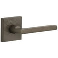 thumbnail image 1 of Viaggio Qadmhmmil_Prv_238_Rh Quadrato Hammered Right Handed Solid Brass Privacy Door Lever, 1 of 7