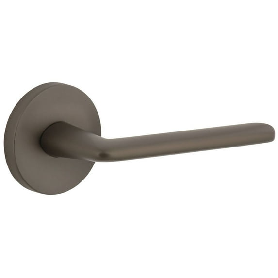 Viaggio Clobrz_Psg_238_Rh Circolo Right Handed Solid Brass Passage Door Lever Set -