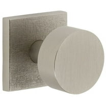 Viaggio Qadmlnclo_Sd Motivo Solid Brass Non-Turning One-Sided Dummy Door Knob - Nickel