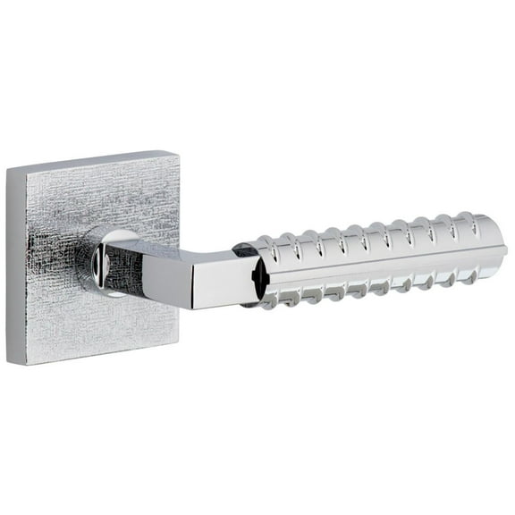 Viaggio Qadmlncon-Reb_Prv_238_Rh Motivo Right Handed Solid Brass Privacy Door Lever Set -